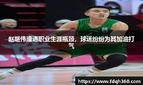 赵继伟遭遇职业生涯瓶颈，球迷纷纷为其加油打气
